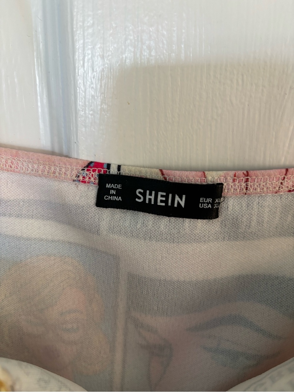 SHEIN Multicolor Comic Print Midi Dress - Picture 4 of 4